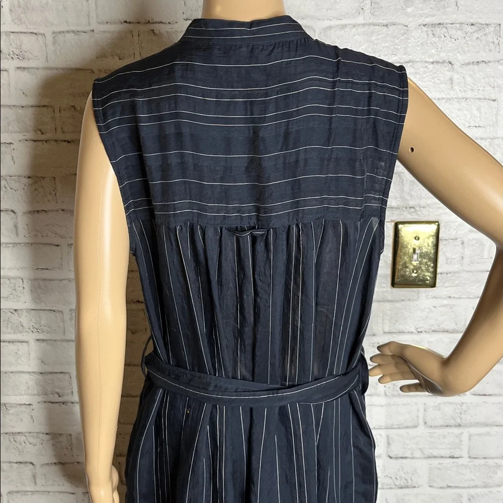Vince drapey stripe shirtdress - Picture 10 of 12